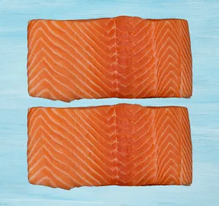Skinless Boneless Canadian Atlantic Salmon Fillet 350 g
