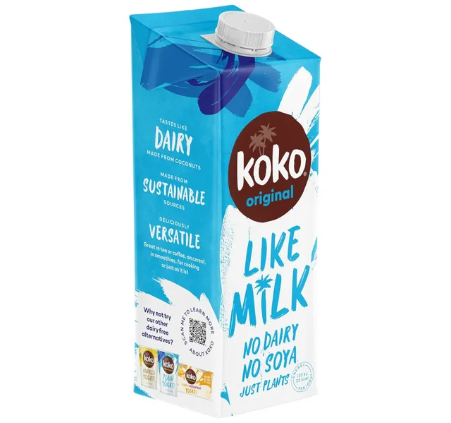 Koko Dairy Free Coconut Milk 1 Litre