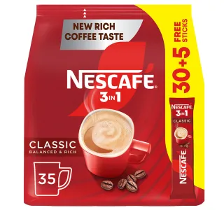 Nescafe 3in1 Classic Balanced Rich Instant Coffee Stick 35 X 20 G