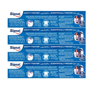 Signal Cavity Fighter Toothpaste 75 ml 3 + 1