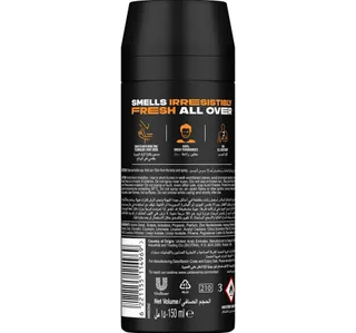 Axe Dark Temptation 48h Deodorant Body Spray For Men 150 Ml