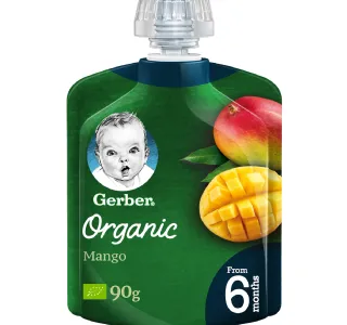 Gerber Organic Mango Baby Food From 6 Months 90 G