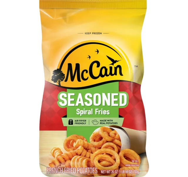 Mccain Seasoned Spiral Fries 737 G