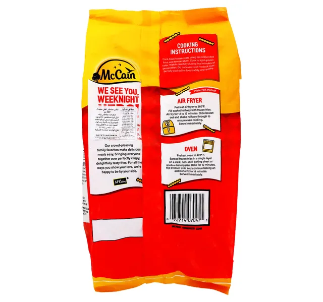 Mccain Crinkle Cut French Fried Potatoes 907 G