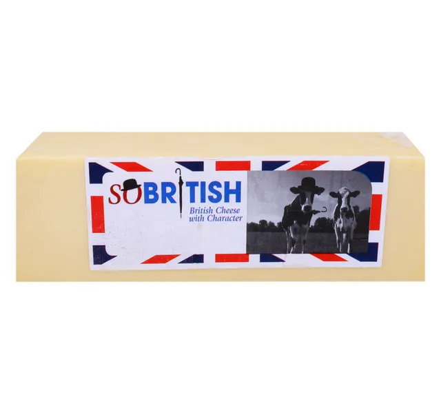 English Mild White Cheddar 250 G