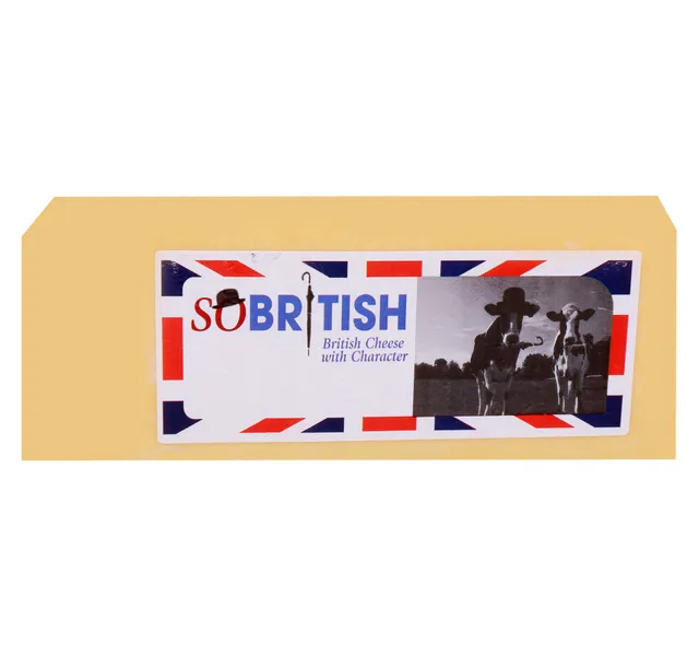 So British Mild Red Cheddar Cheese Slices 250 G