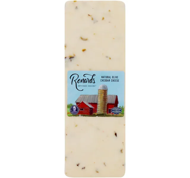 Renards Natural Olive Cheddar Cheese 250 g