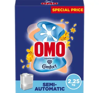 Omo Touch Of Comfort Semi Automatic Anti Bacterial Washing Powder Value
