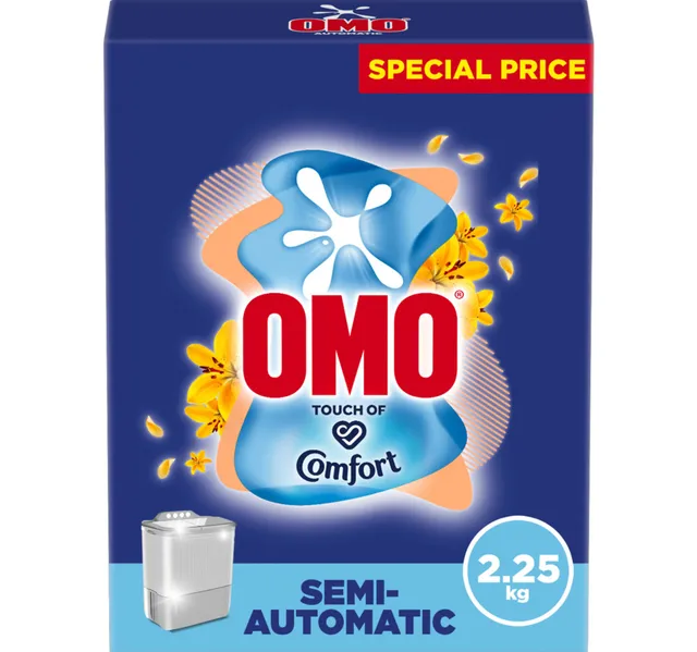 Omo Touch Of Comfort Semi Automatic Anti Bacterial Washing Powder Value