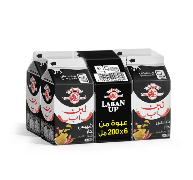 Safa Laban Up Spicy Chips 200 Ml