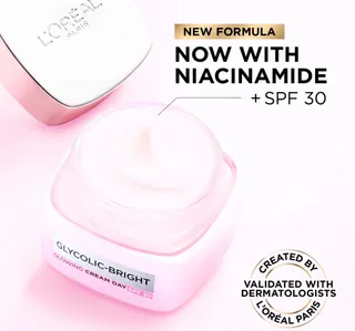 L Oreal Paris Glycolic Bright Glowing Day Cream Spf 30 50 Ml