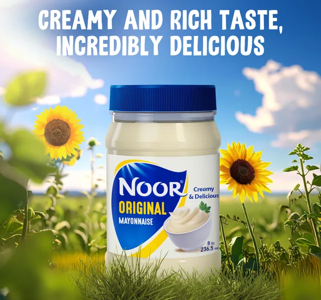 Noor Original Thick Creamy Mayonnaise Jar 236 5 Ml