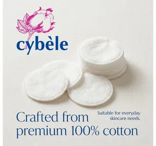 Cybele Round Cotton Pad 80 Pcs
