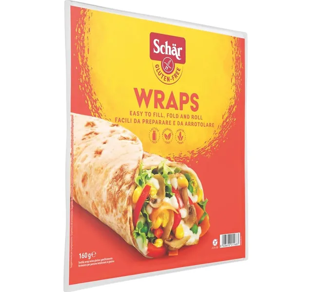 Schar Gluten Free Tortilla Wraps 160 G