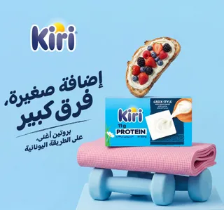 كيري جبنة على الطريقة اليونانية مربعات 24 قطعة 400 جم
