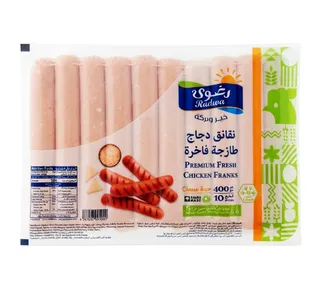 رضوى نقانق دجاج بالجبنة 400 جم