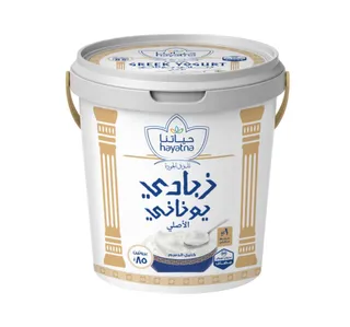 حياتنا يوغورت يوناني أصيل كامل الدسم 1 Kg