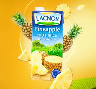 Lacnor Essentials Pineapple Juice 1 Litre