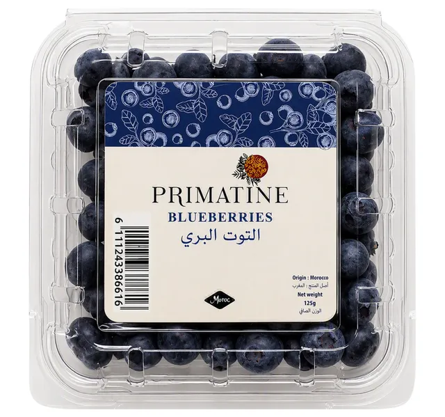 Primatine Blueberries 125 G