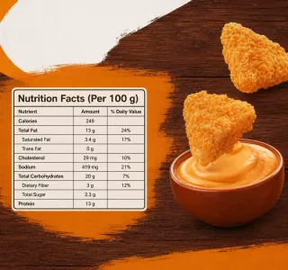 Sadia Bites Nacho Chicken Nuggets 275 G