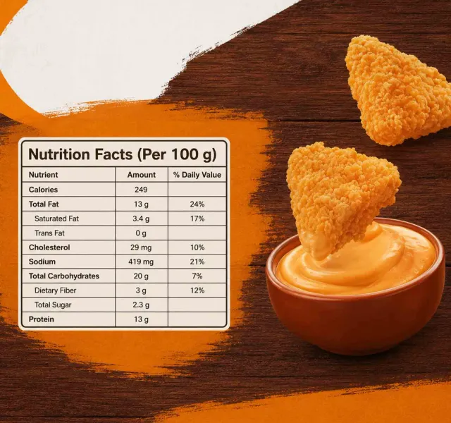 Sadia Bites Nacho Chicken Nuggets 275 G