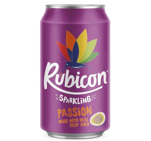 Rubicon Passionfruit Sparkling Fruit Juice Drink 330 Ml