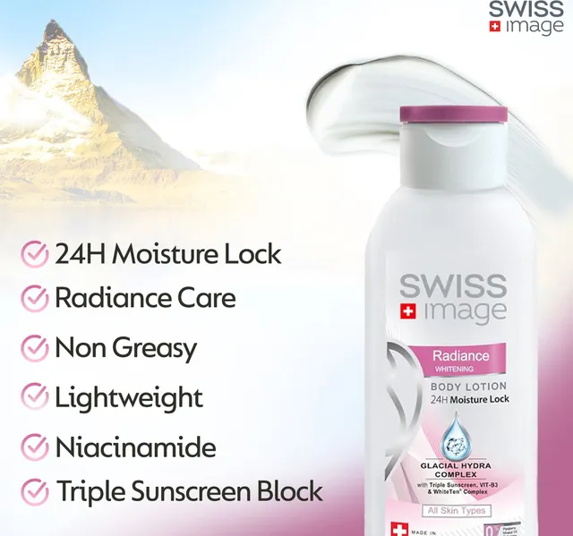 Swiss Image Radiant Body Lotion For All Skin Types 250 Ml