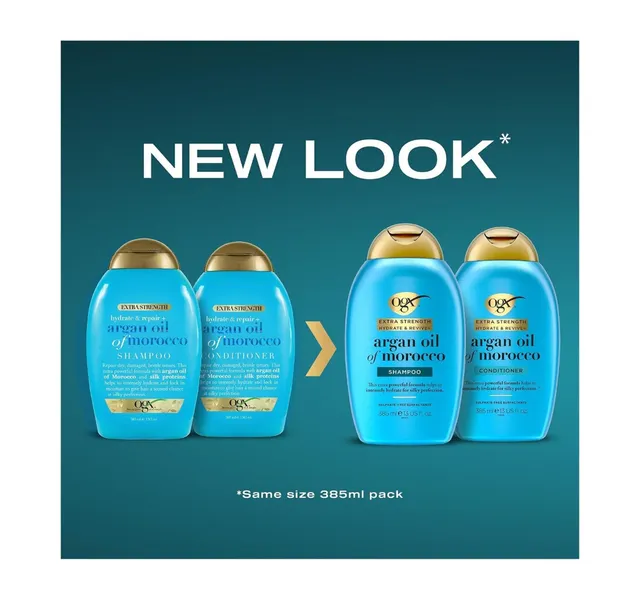 Ogx Conditioner Extra Strength Hydrate Revive Argan Oil Of Morocco 385 Ml