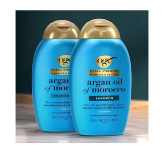 Ogx Shampoo Extra Strength Hydrate Revive Argan Oil Of Morocco Sulfate Free 385 Ml
