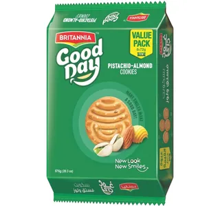 Britannia Good Day Pista Almond Cookies 8 72 G 2 Pkt