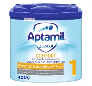 Aptamil Comfort Stage 1 Infant Formula Based 400 G