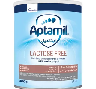 Aptamil Lactose Free Milk Formula From 0 6 Months 400 G