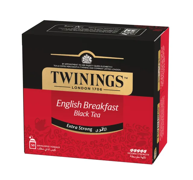 Twinings Extra Strong English Breakfast Tea 50 Teabags