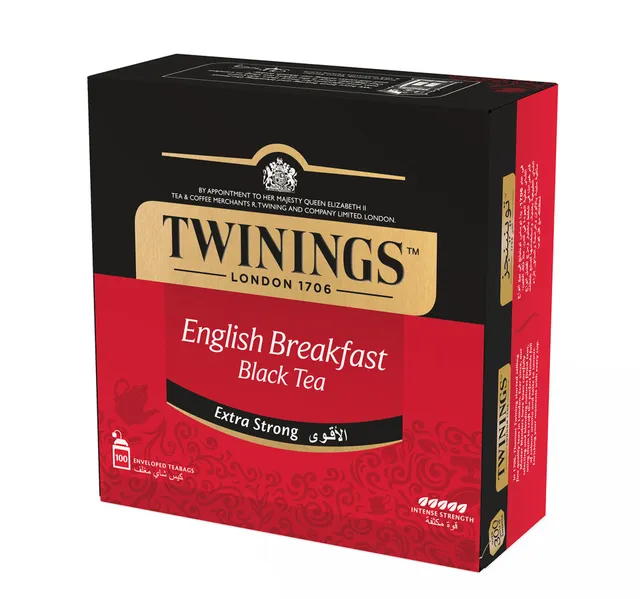 Twinings Extra Strong English Breakfast Tea 100 Teabags