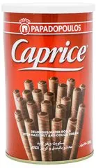 Hazelnut and Cocoa Cream Wafer Rolls