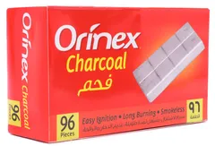 Orinex Silver Cube Charcoal 96 Pieces