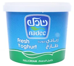 زبادي طازج كامل الدسم