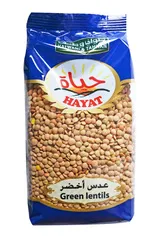 Hayat Green Lentils 500g