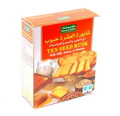 شابورة العشرة حبوب مع الحليب و العسل والفيتامينات