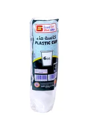 كاسات بلاستيك ٦ اونصة