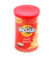 عيدان بطاطا طبيعية قليلة الملح