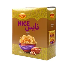 بطاطا شيبس طبيعية بالدجاج