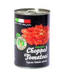 طماطم مقطعة عضوية