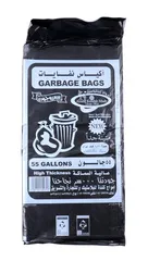 أكياس نفايات عالية السماكة ٥٥ جالون
