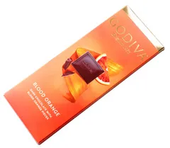 Godiva Dark Chocolate With Blood Orange Pieces 90g