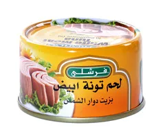 تونة بيضاء بزيت دوار الشمس