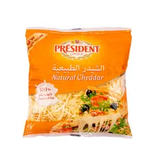 جبنة شيدر مبشورة
