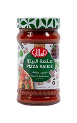صلصة البيتزا بالزيتون والفطر