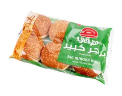 خبز برجر كبير بالسمسم