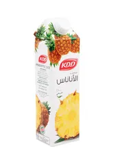 Kdd 100 Natural Pineapple Juice 1 Ltr